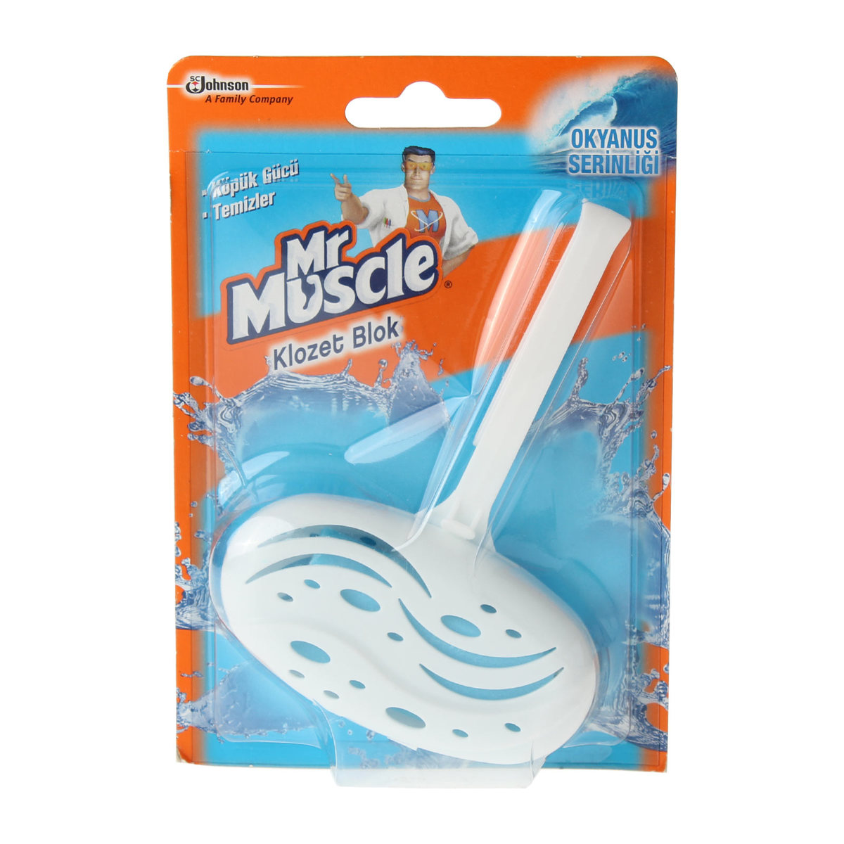 Mr.Muscle Klozet Blok Okyanus Serinliği 40 gr
