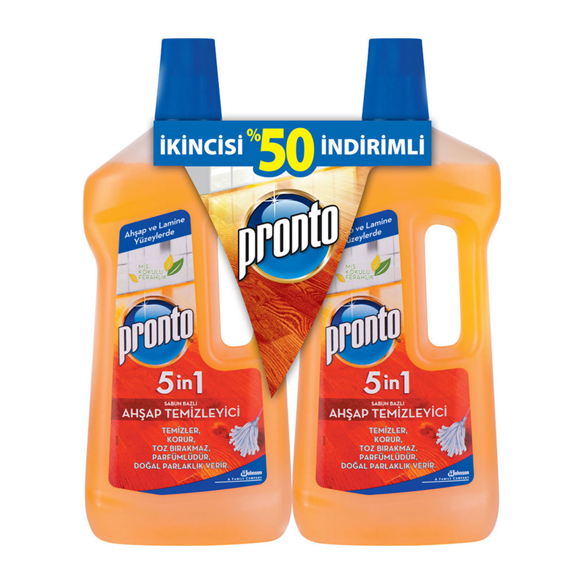 Pronto Ahşap Temizleyici 750 ml + 750 ml