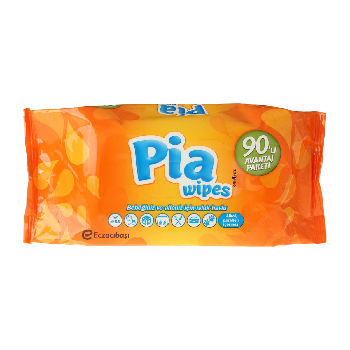 Uni Wipes Pia Havlu 90'lı