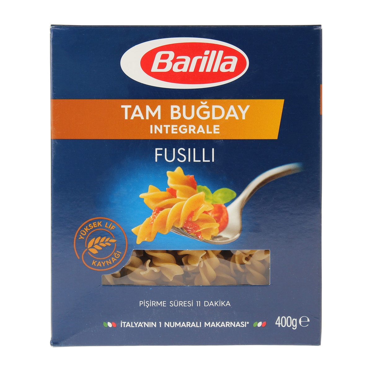 Barilla İntegrale Burgu 400 gr