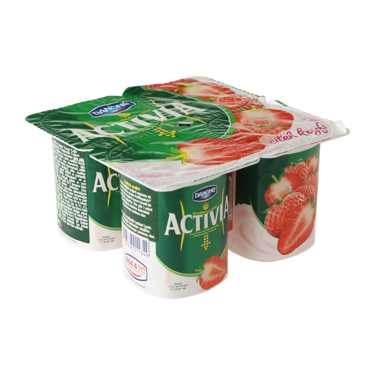 Danone Activia Çilek Yoğurt 4X100 gr
