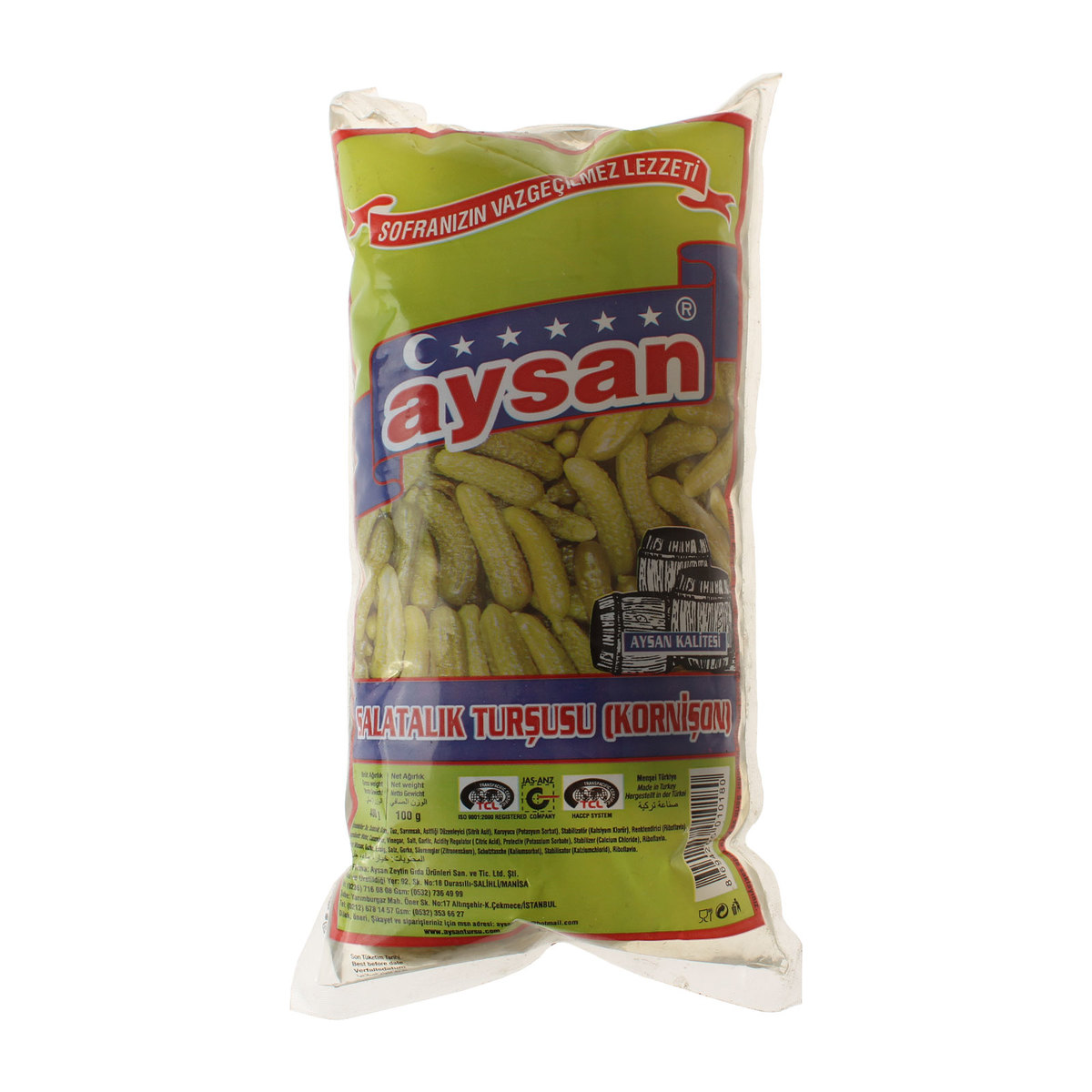 Aysan Kornişon Turşu 400 gr