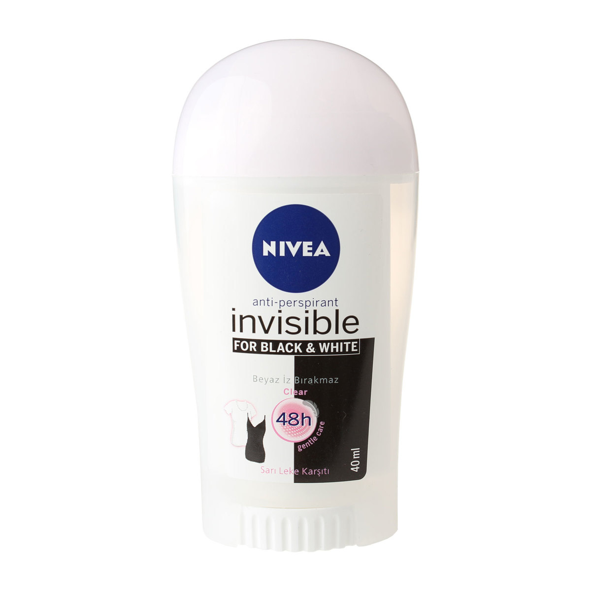 Nivea Stick İnvisible Bayan Black & White 40 ml