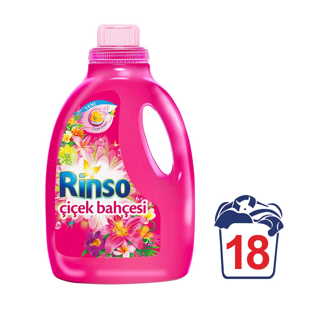 Rinso Sıvı Deterjan Çiçek Bahçesi 1.35 L