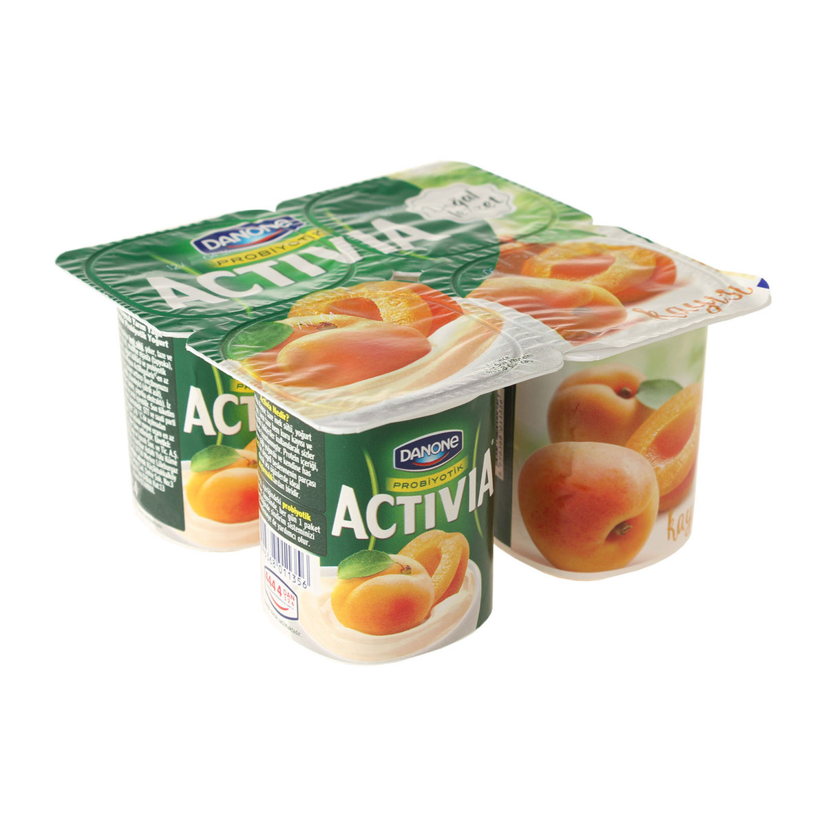 Danone Activia Kuru Kayısı Yoğurt 4X100 gr