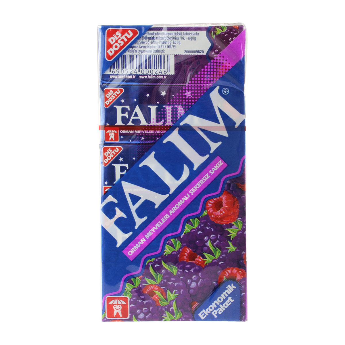 Falım Ciklet Orman Meyveli 5X5'li 35 gr