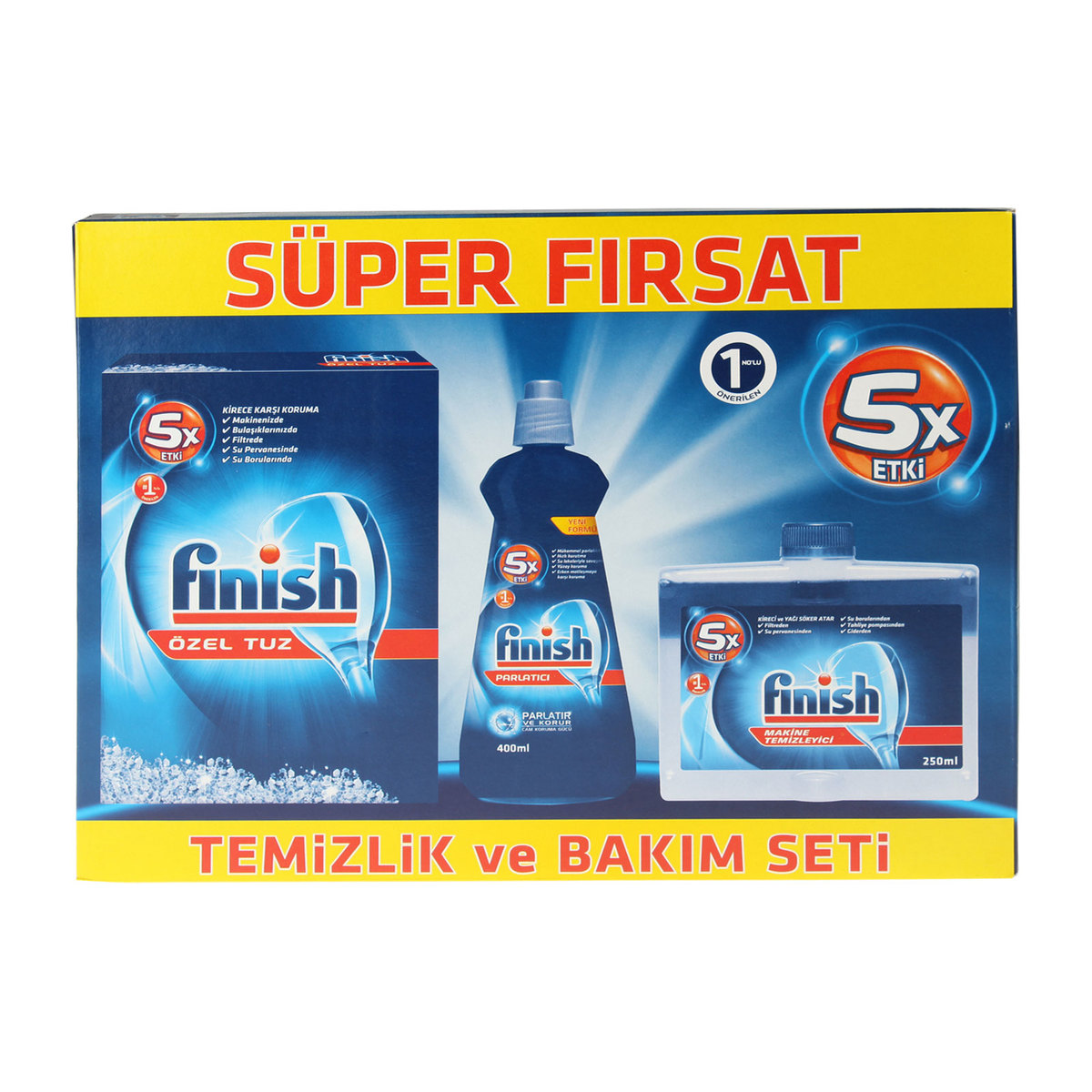 Finish Temizlik ve Bakım Seti