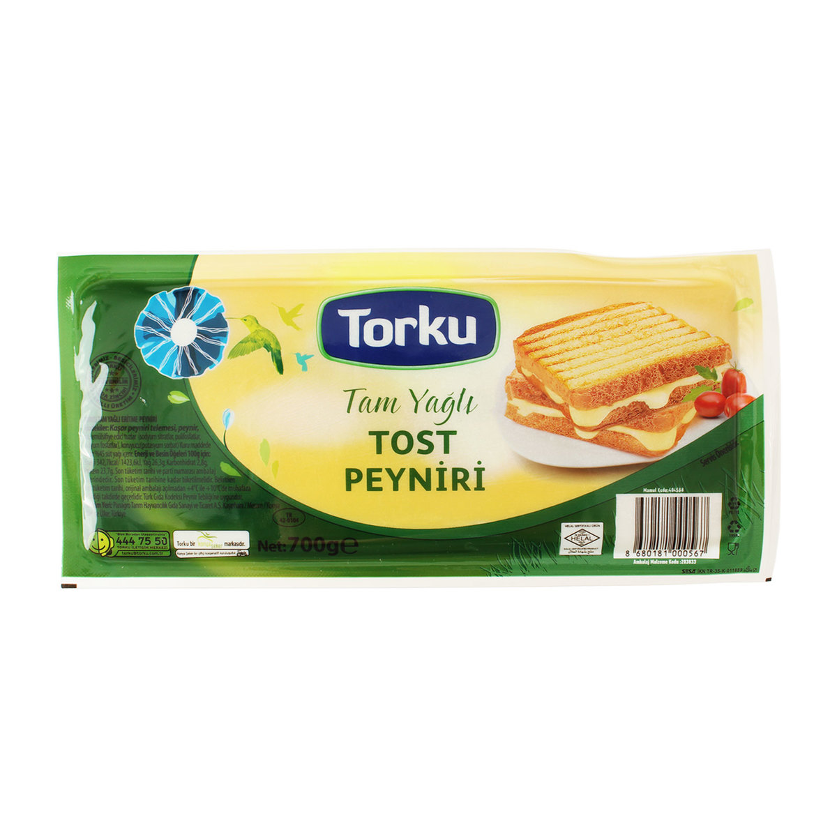 Torku Kaşar Tost 700 gr