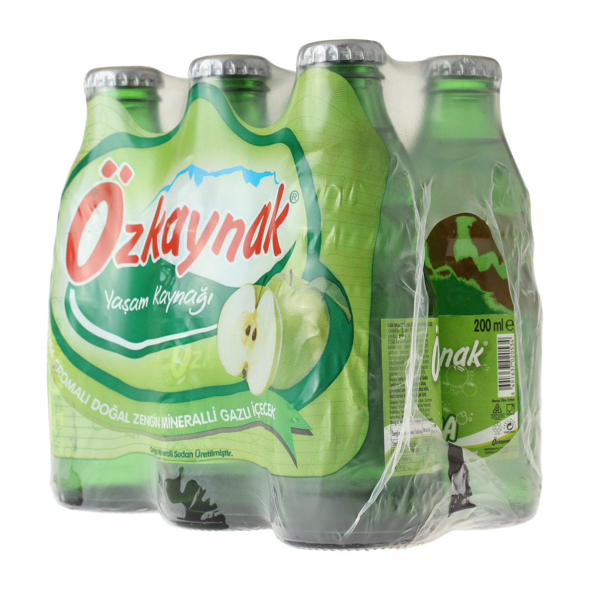 Özkaynak Maden Suyu Elmalı 6X200 ml