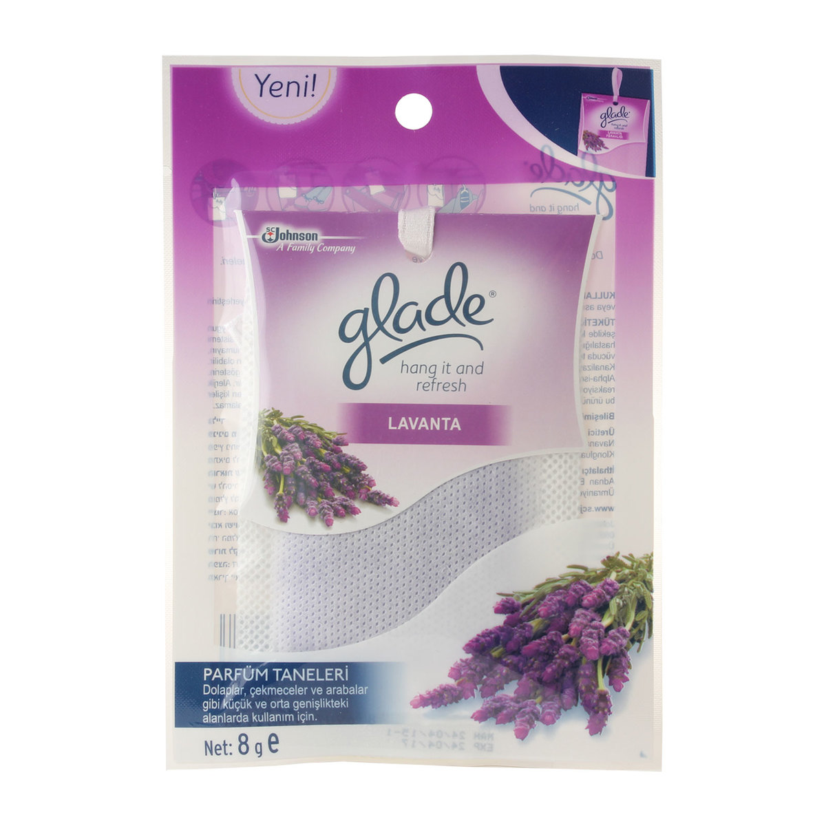 Glade Parfüm Taneleri Lavanta 8 gr