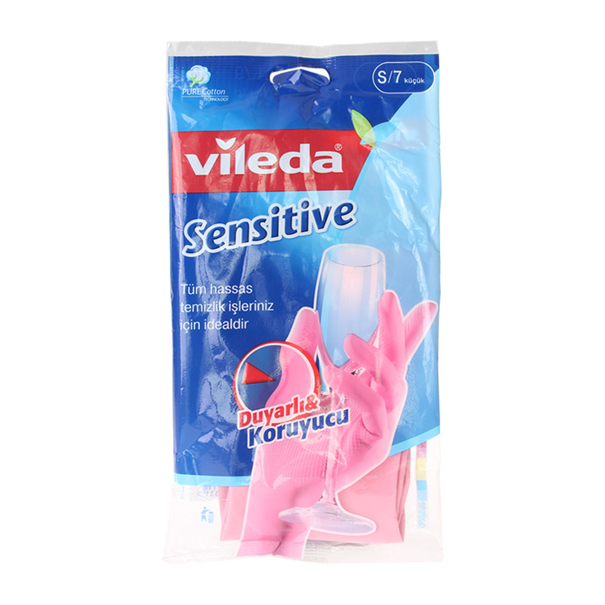 Vileda Pink Küçük Boy Eldiven