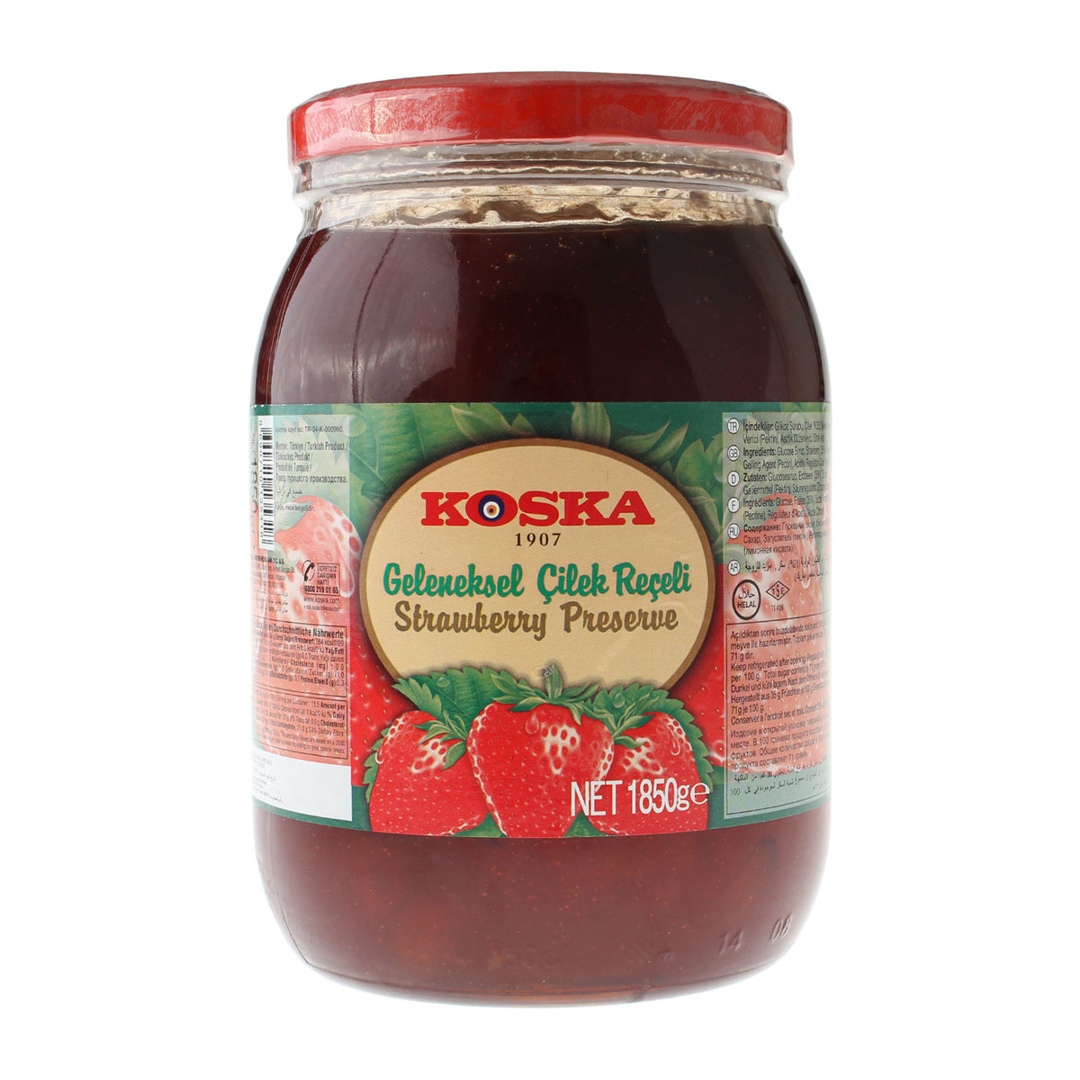 Koska Çilek Reçeli 1850 gr