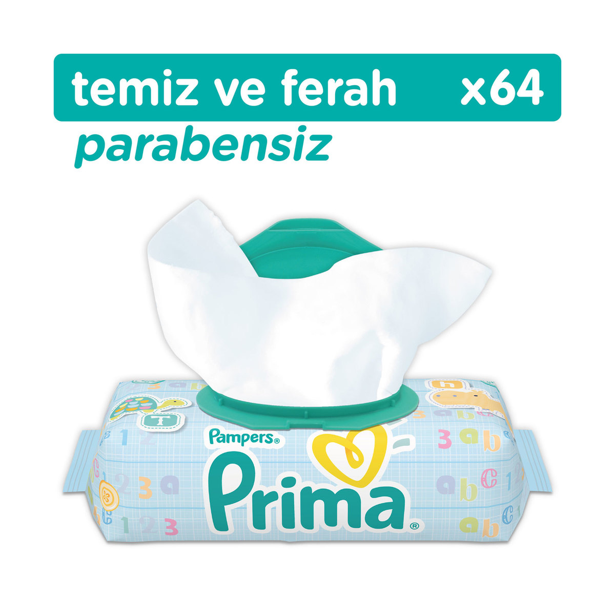 Prima Fresh Islak Havlu 64'lü