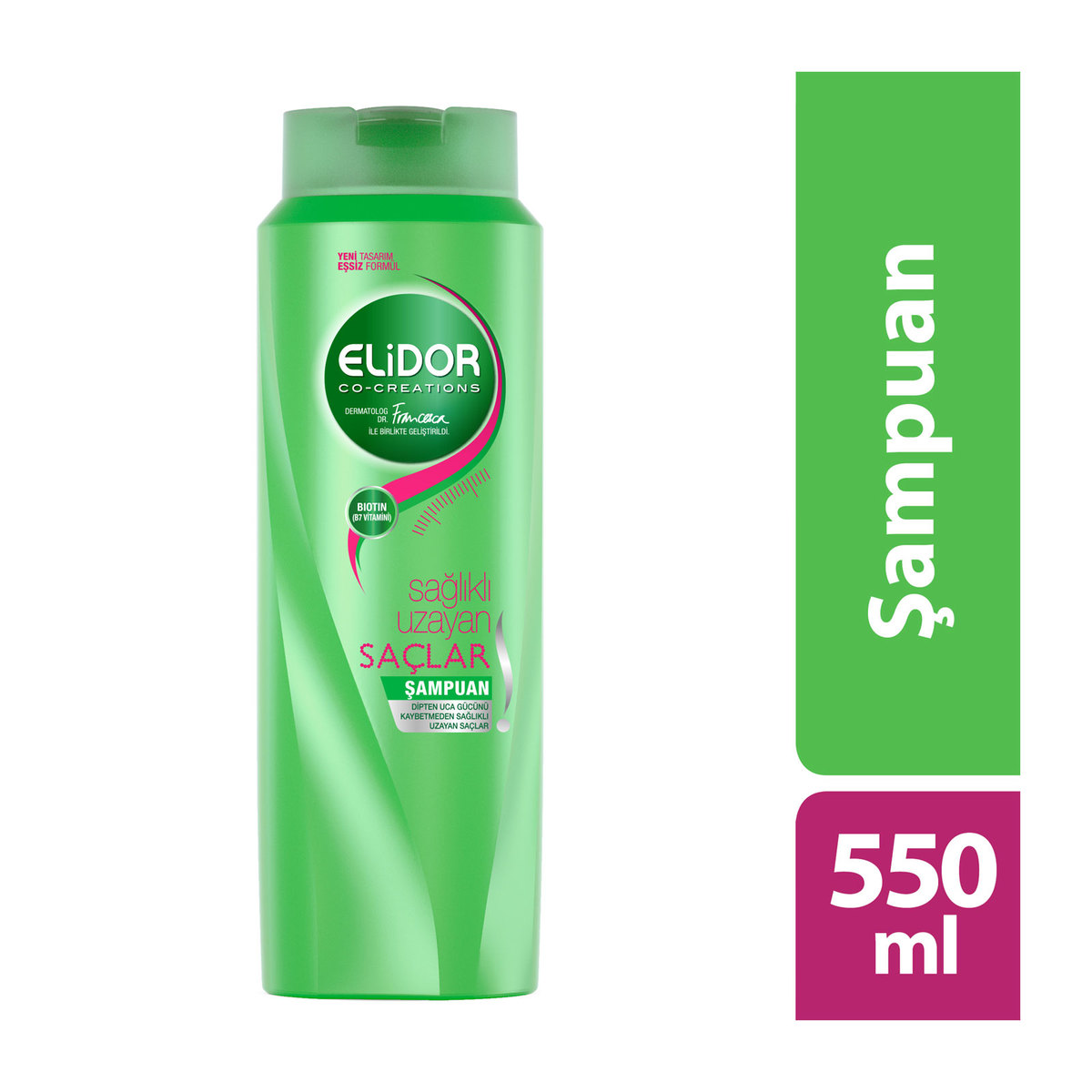 Elidor Şampuan Sağlıklı Uzayan Saçlar 550 ml