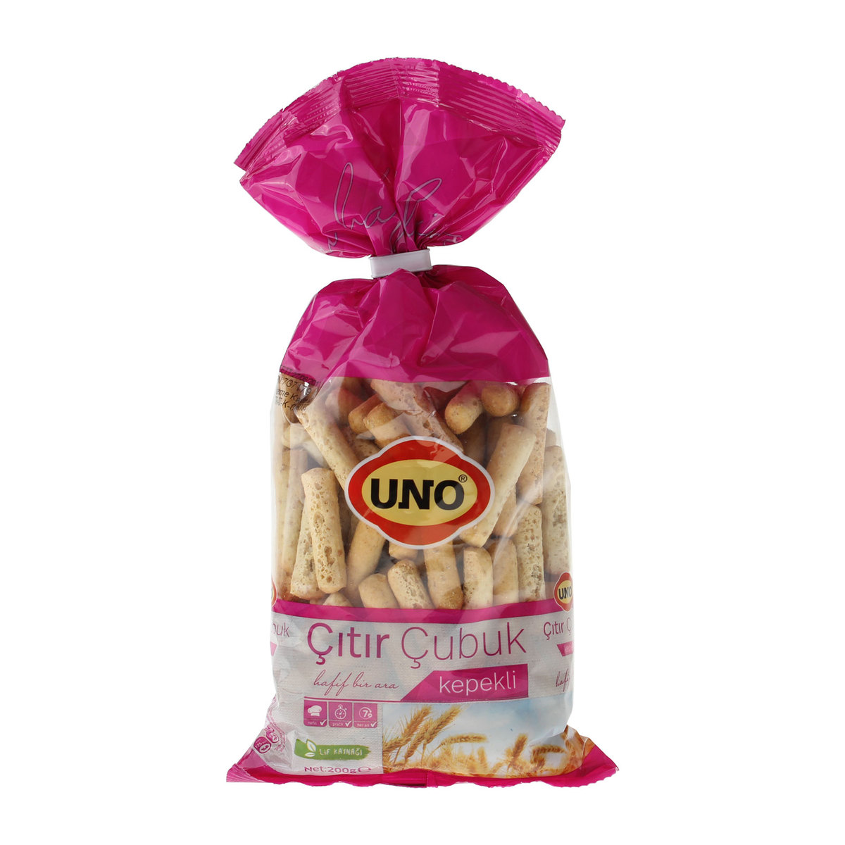 Uno Çıtır Çubuk Kepekli 200 gr