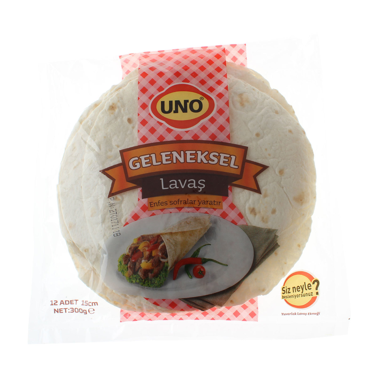 Uno Geleneksel Lavaş 15 cm