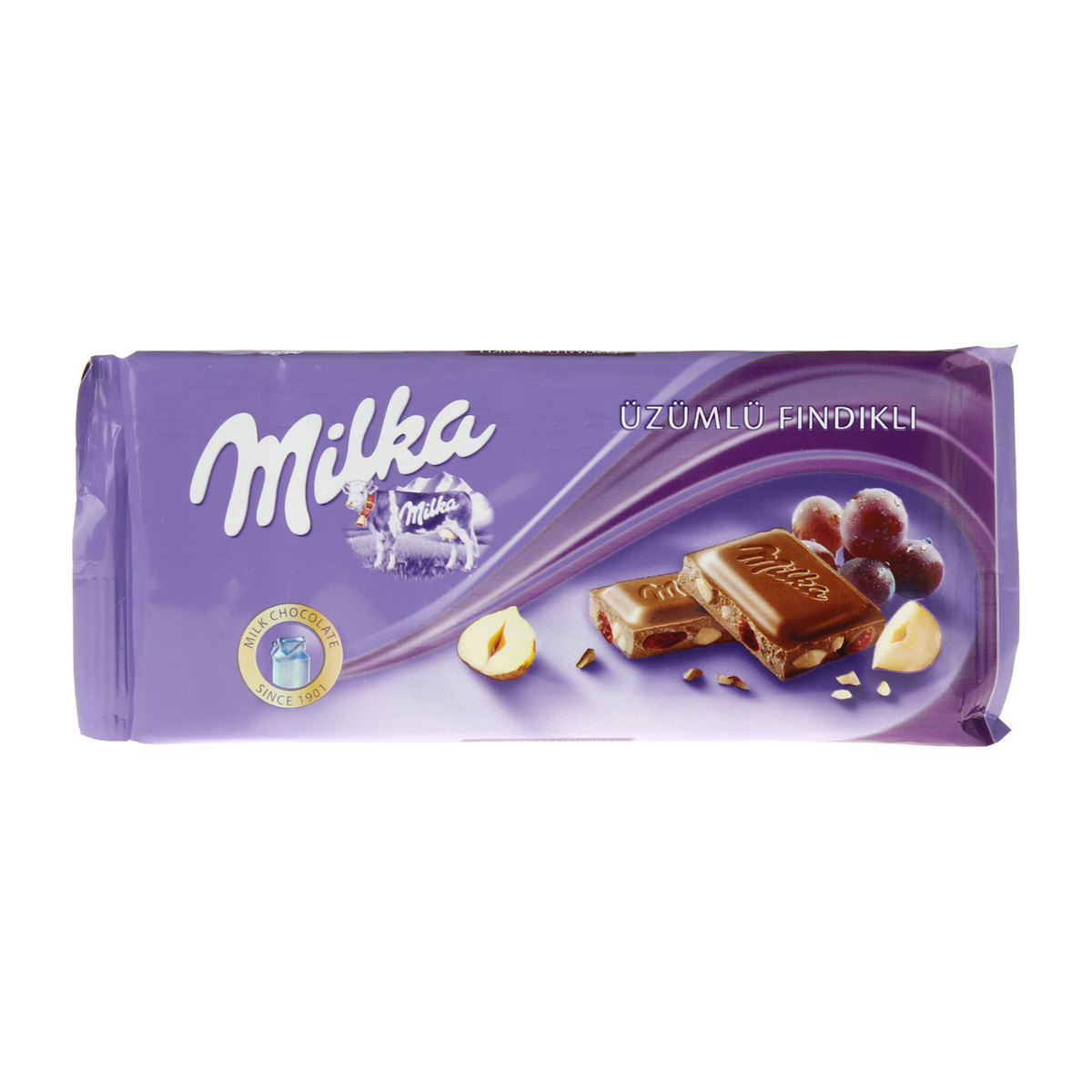 Milka Üzümlü Fındıklı Tablet 80 gr