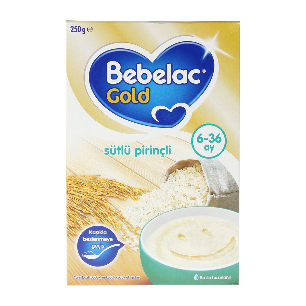 Bebelac Sütlü Pirinçli 250 gr