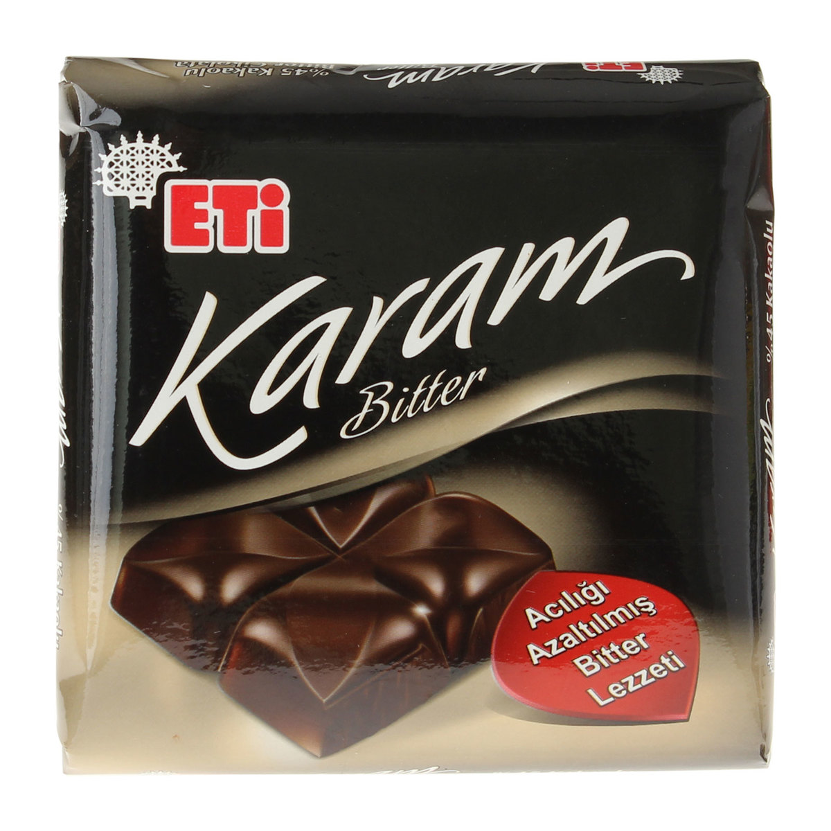 Eti Karam Bitter %45 Kakaolu Kare Çikolata 70 gr