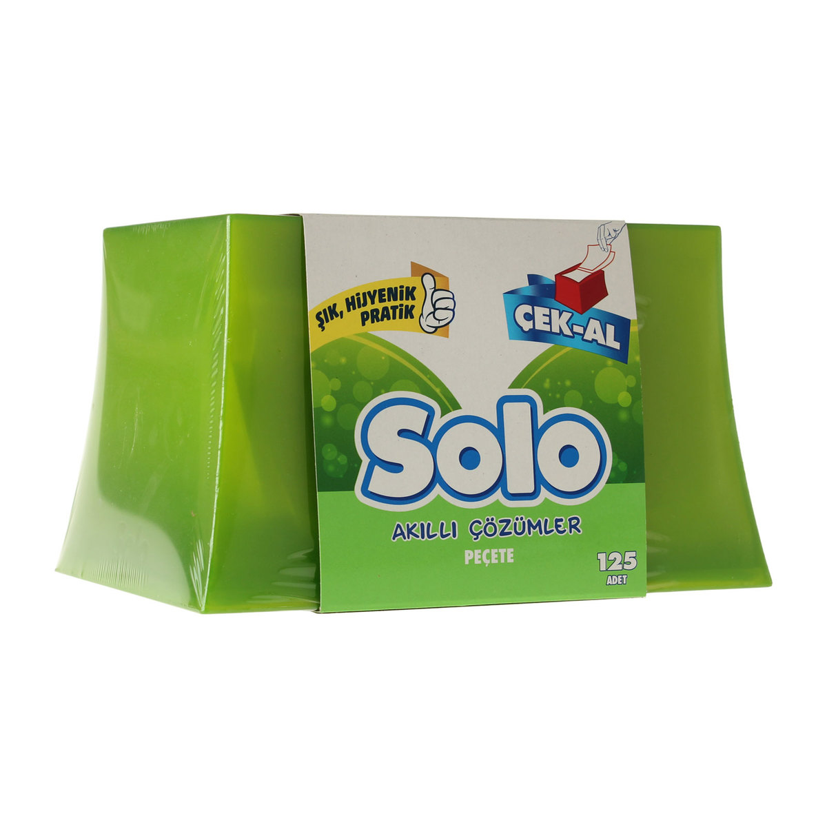 Solo Çek Al Kutu Peçete 125'li