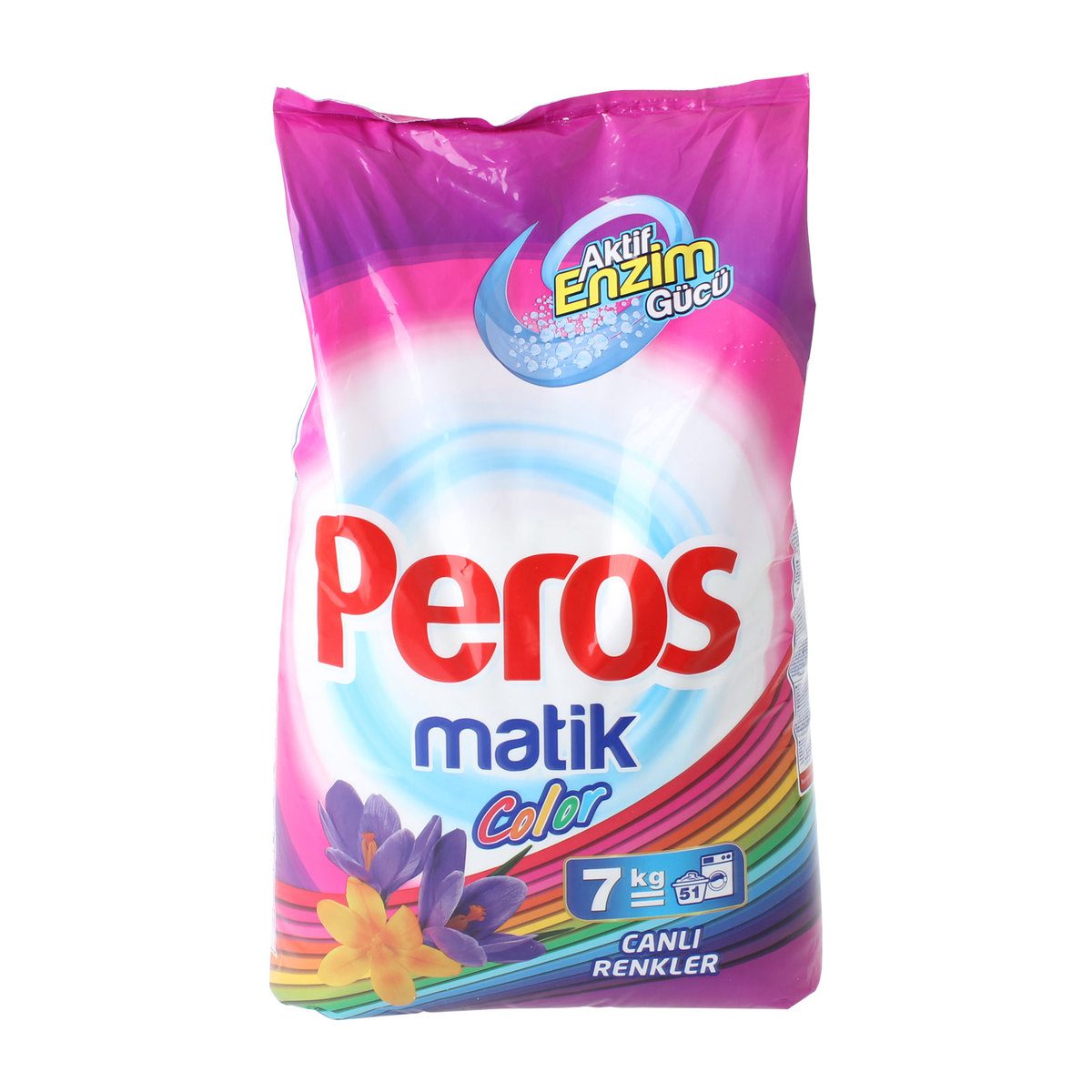Peros Matik Canlı Renkler 7 kg