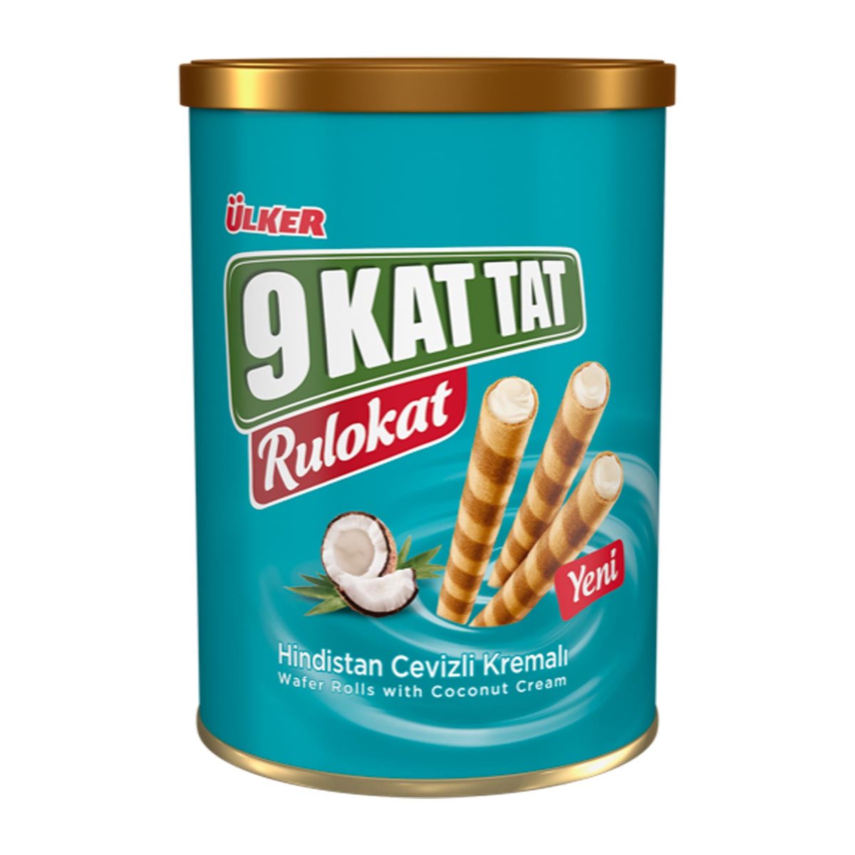Ülker 9 Kat Tat Rulokat Hindistan Cevizli 170 gr