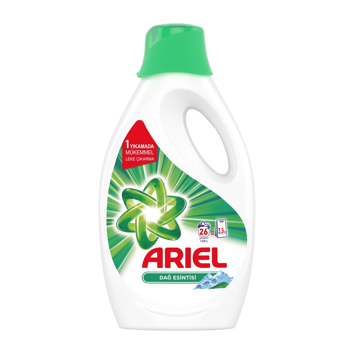 Ariel Sıvı Deterjan Dağ Esintisi 26 Yıkama 1.69lt