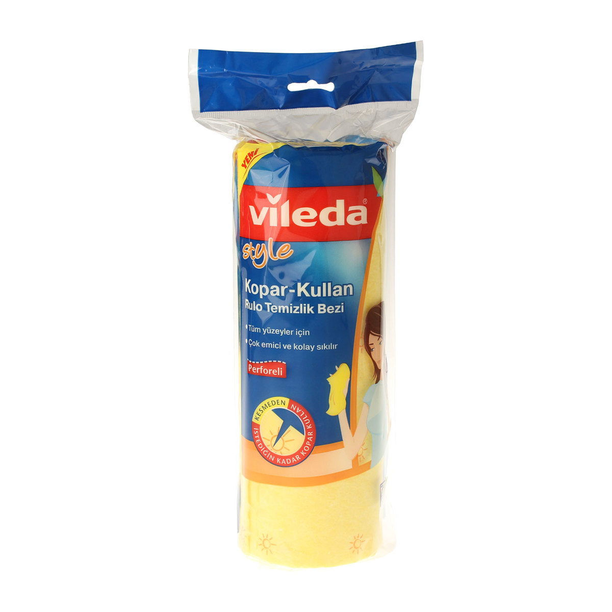 Vileda Perfore Rulo Bez Kopar Kullan