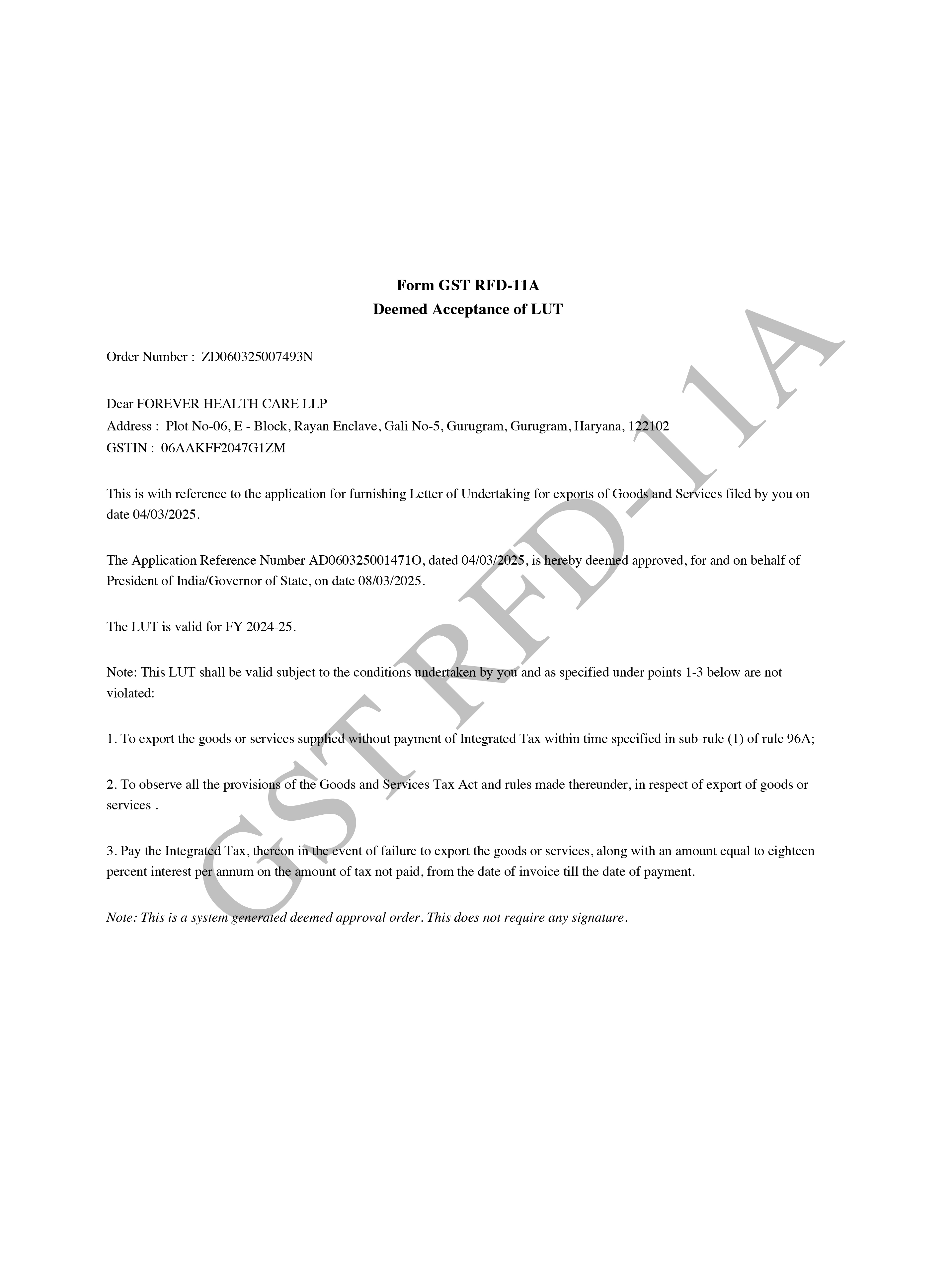 gst-11a