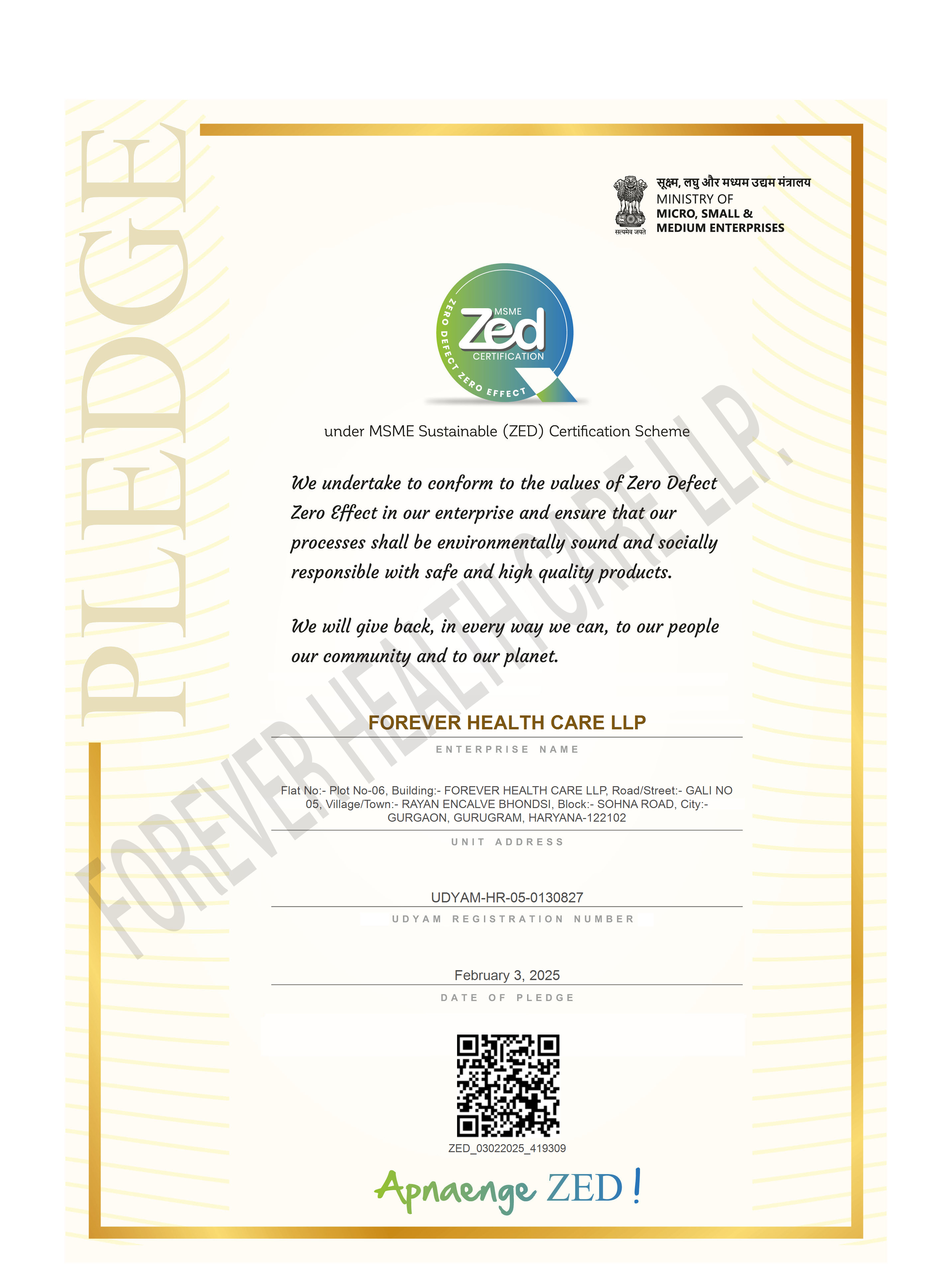 zed-certificate