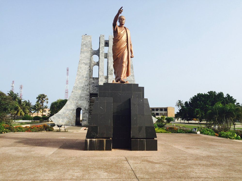 Iconic city landmark representing the heart of Accra’s vibrant life.