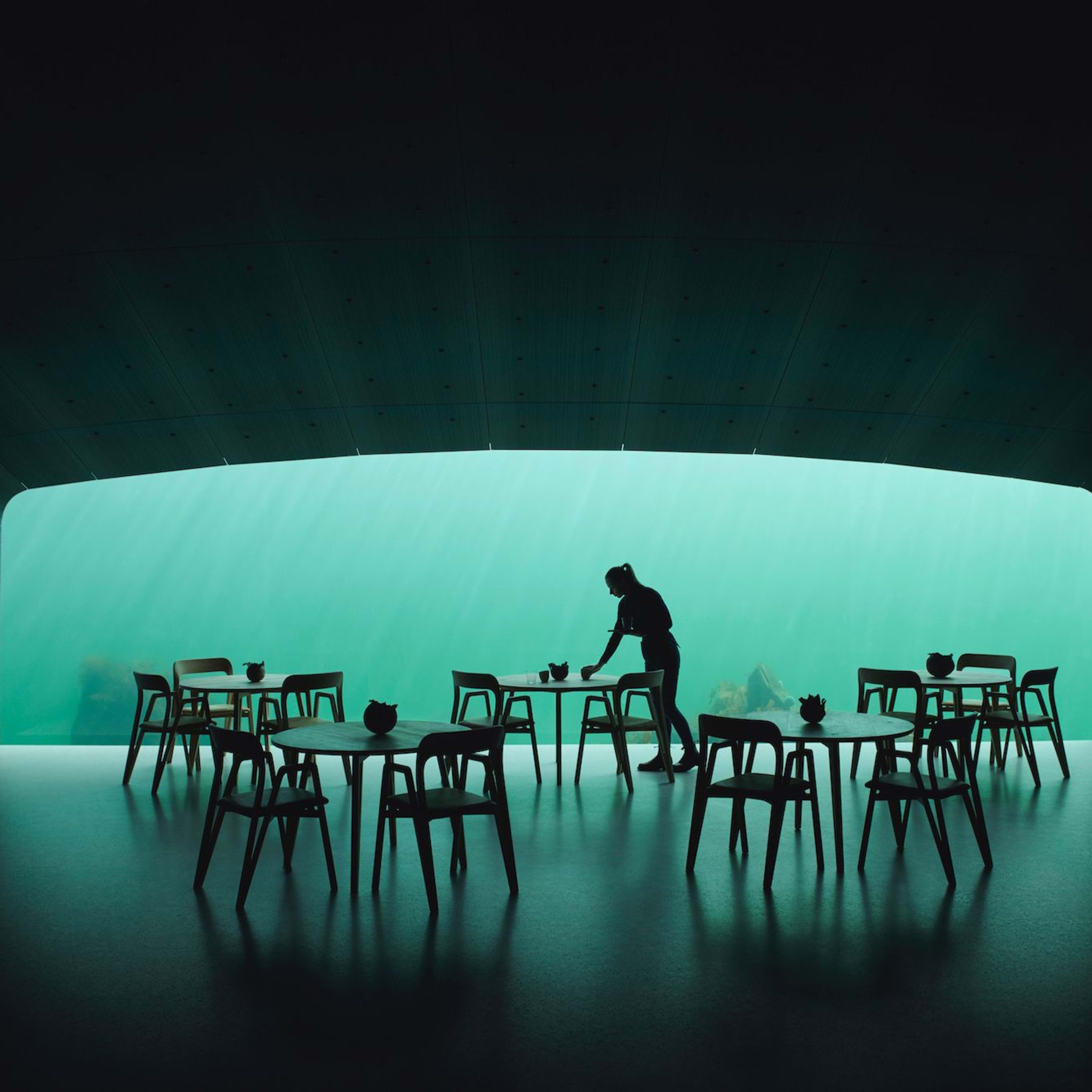 Under restaurant in Lindesnes is a unique underwater restaurant in Norway