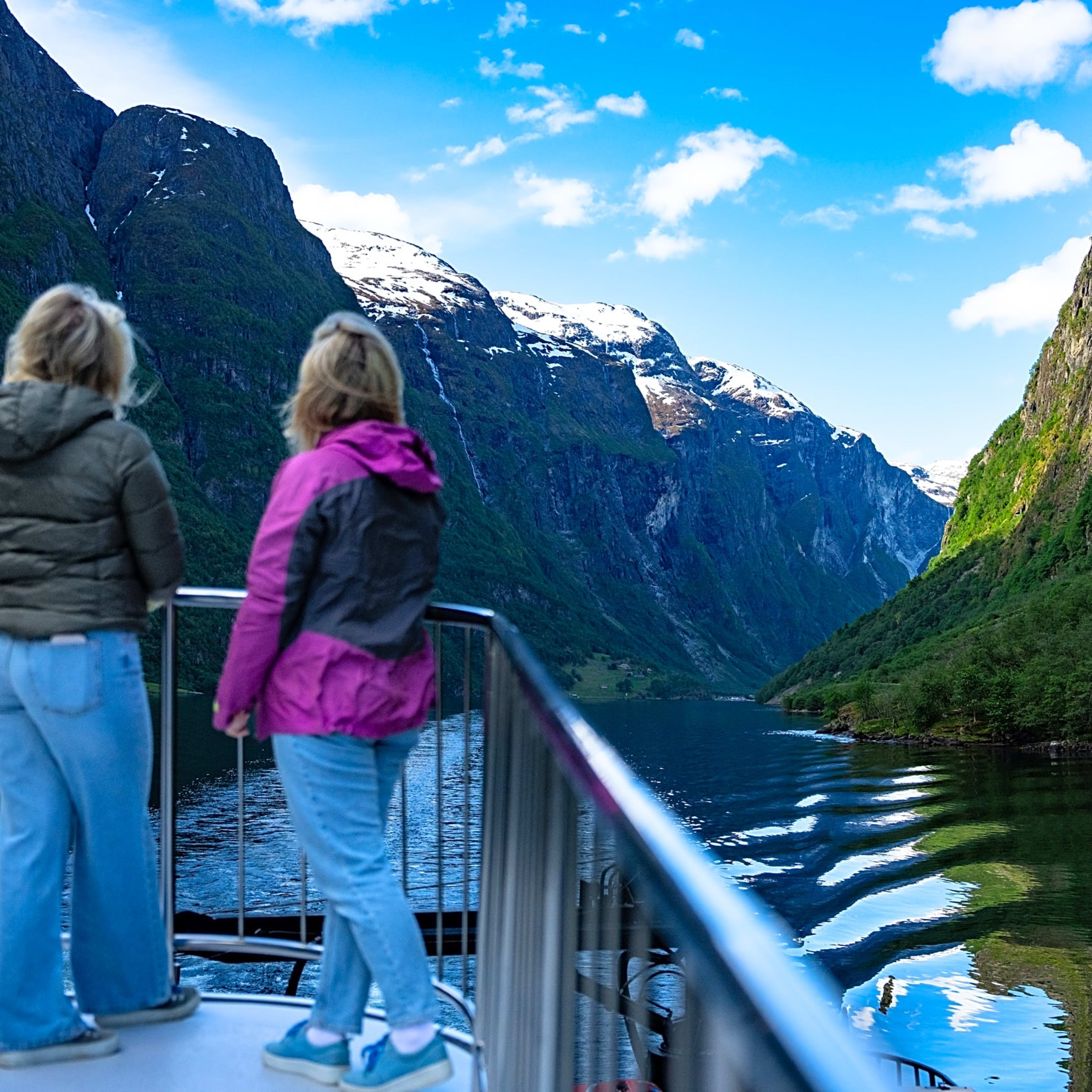 Malerische Fjordkreuzfahrt