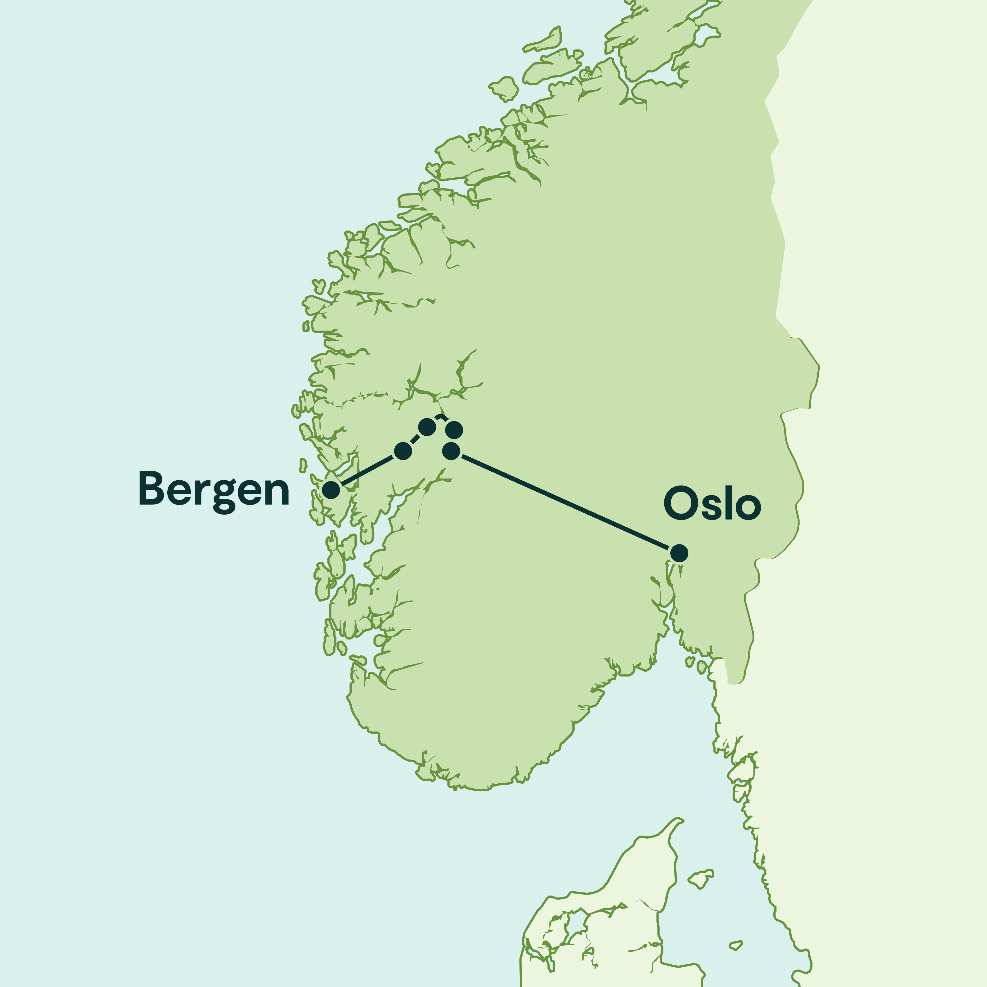 Thumbnail Norway in a Nutshell winter tour