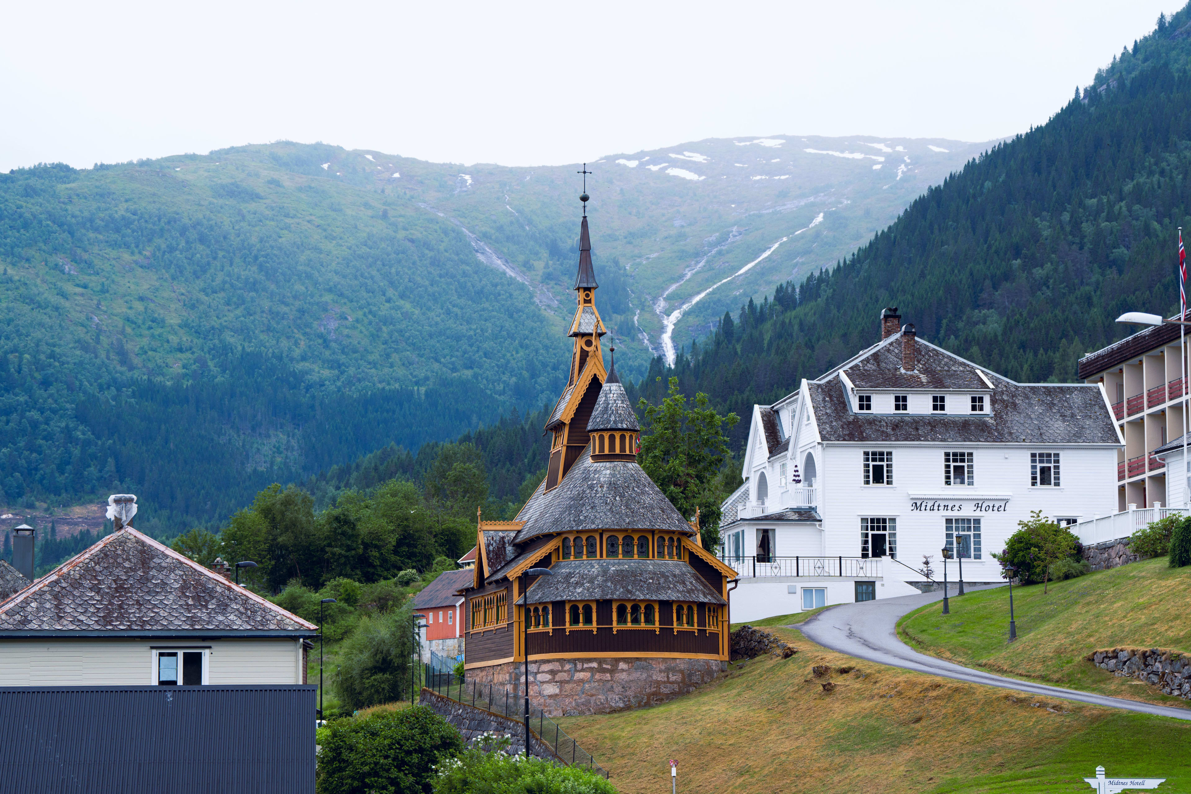 The church in Balestrand