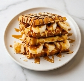 Banana Waffle