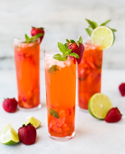 Strawberry mojito