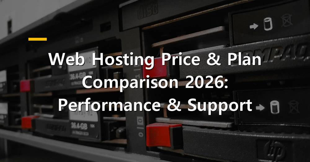 Web Hosting Performance and Support Comparison 2026