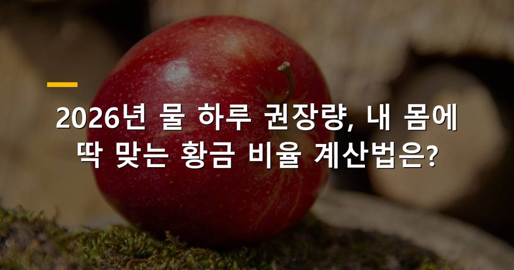 신선한 물이 담긴 유리잔과 물병