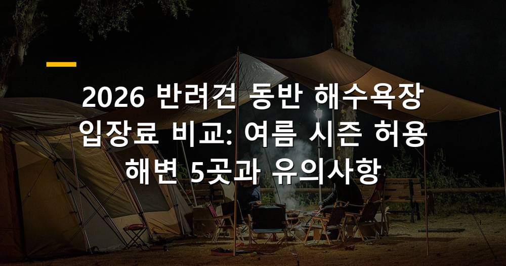 반려견과 함께 해수욕장에서 즐거운 시간 보내는 모습