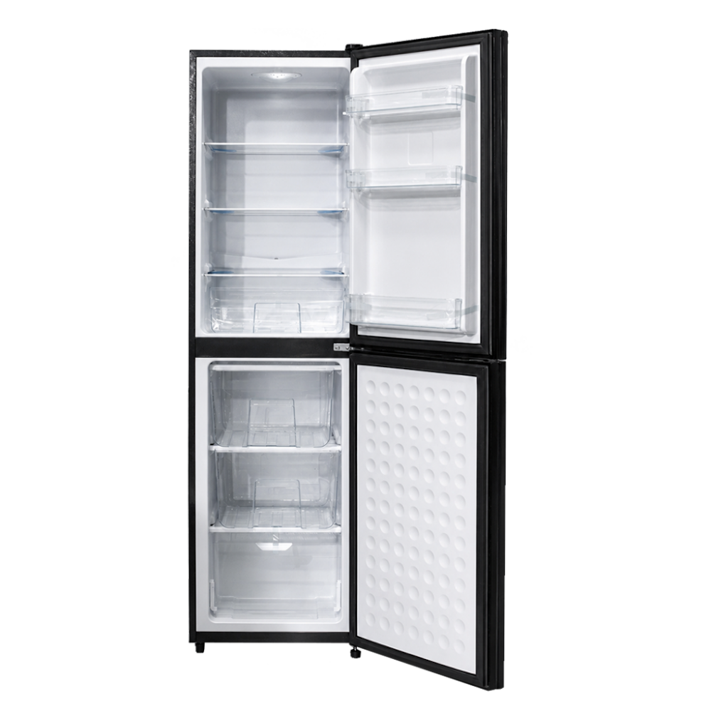 Nasco 196L Bottom Freezer Mirror Refrigerator 3