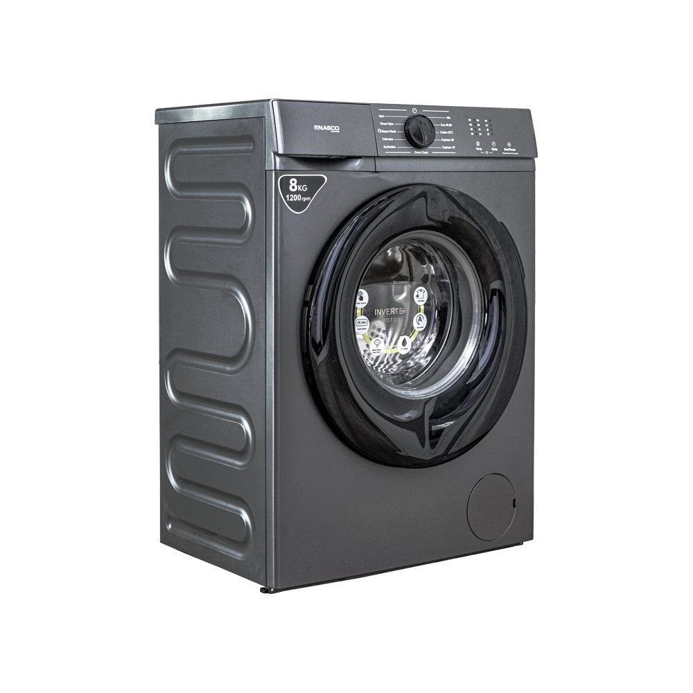 Nasco 8Kg Front Load Washing Machine 3
