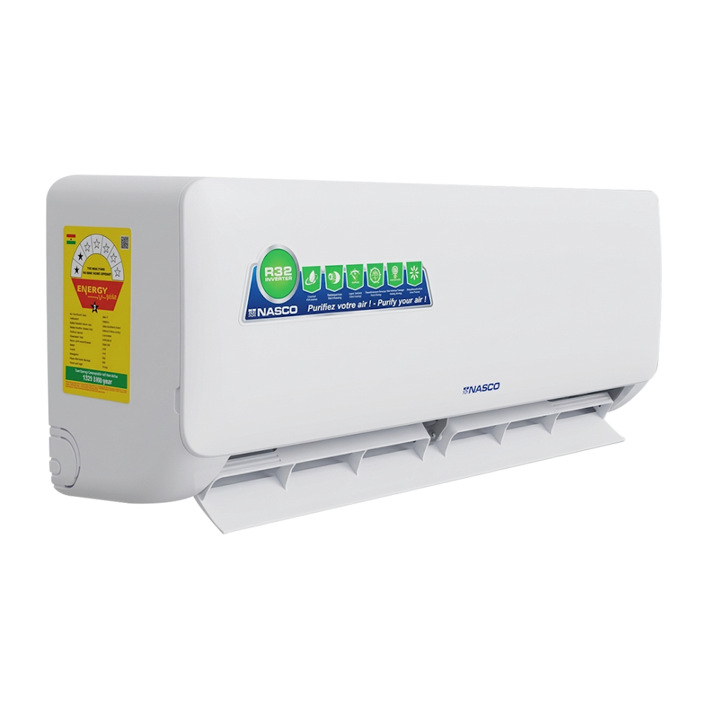 Nasco 1.5Hp Split Inverter AC (R32)