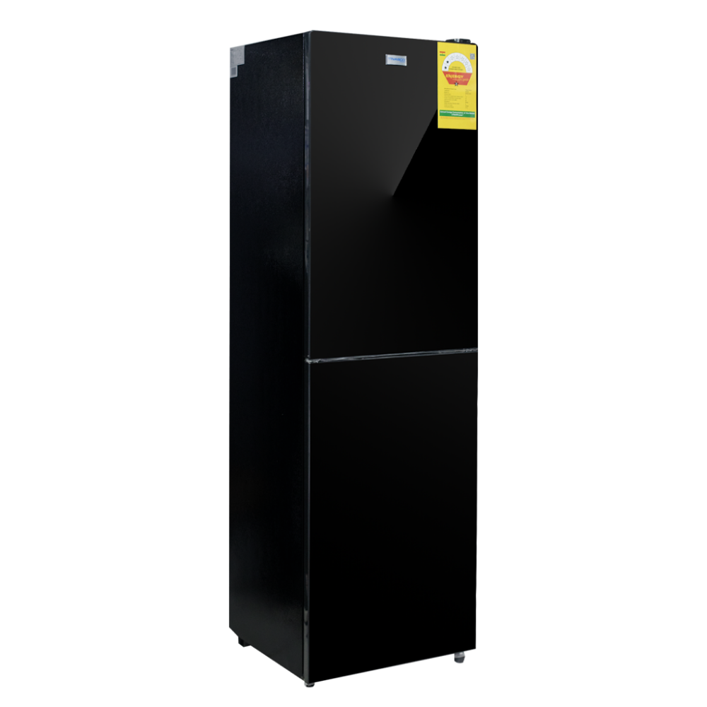 Nasco 196L Bottom Freezer Mirror Refrigerator 2
