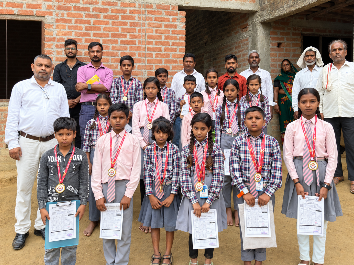 Director Mohammad Moin Awarding Meritorious Students