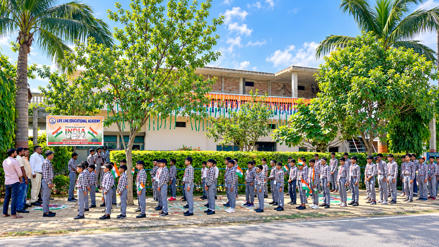 School Main Campus Building