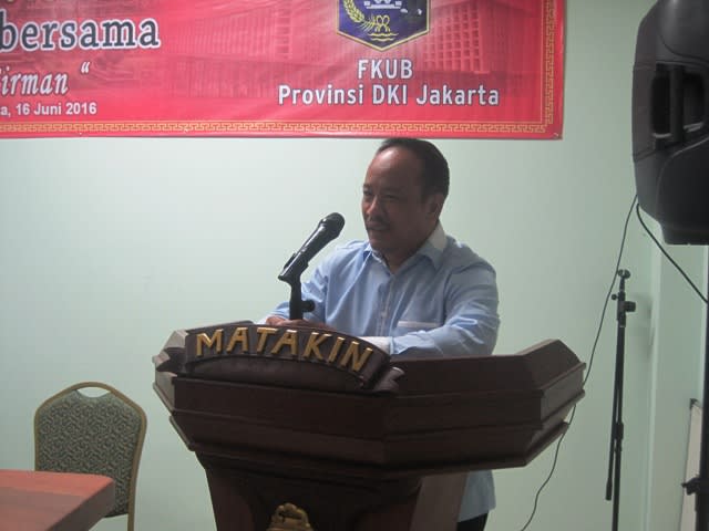 Ust. H. Robby Nurhadi Ketua Forum Kemitraan Religi Kamtibmas Polda Metro Jaya