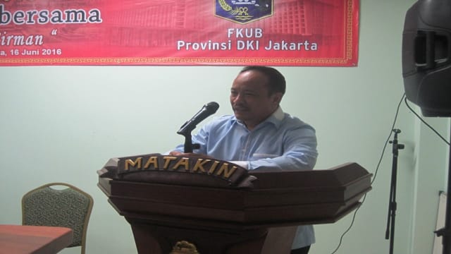 Ust. H. Robby Nurhadi Ketua Forum Kemitraan Religi Kamtibmas Polda Metro Jaya