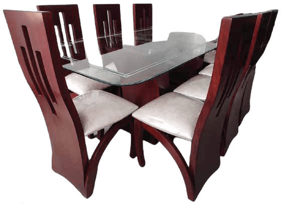 Comedor de Vidrio Fino Modelo 1