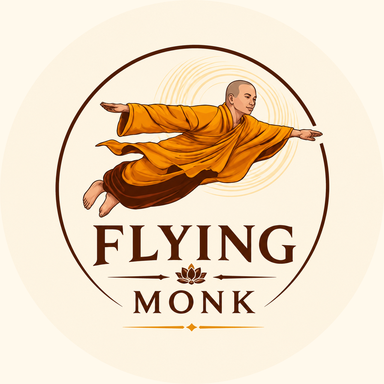 Flying Monk Logo